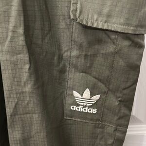 Adidas Olive Green Cargo Pants